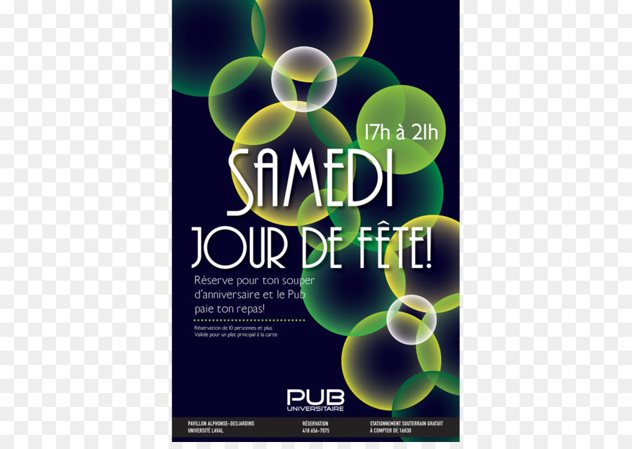 Pub Universitas，Menu PNG