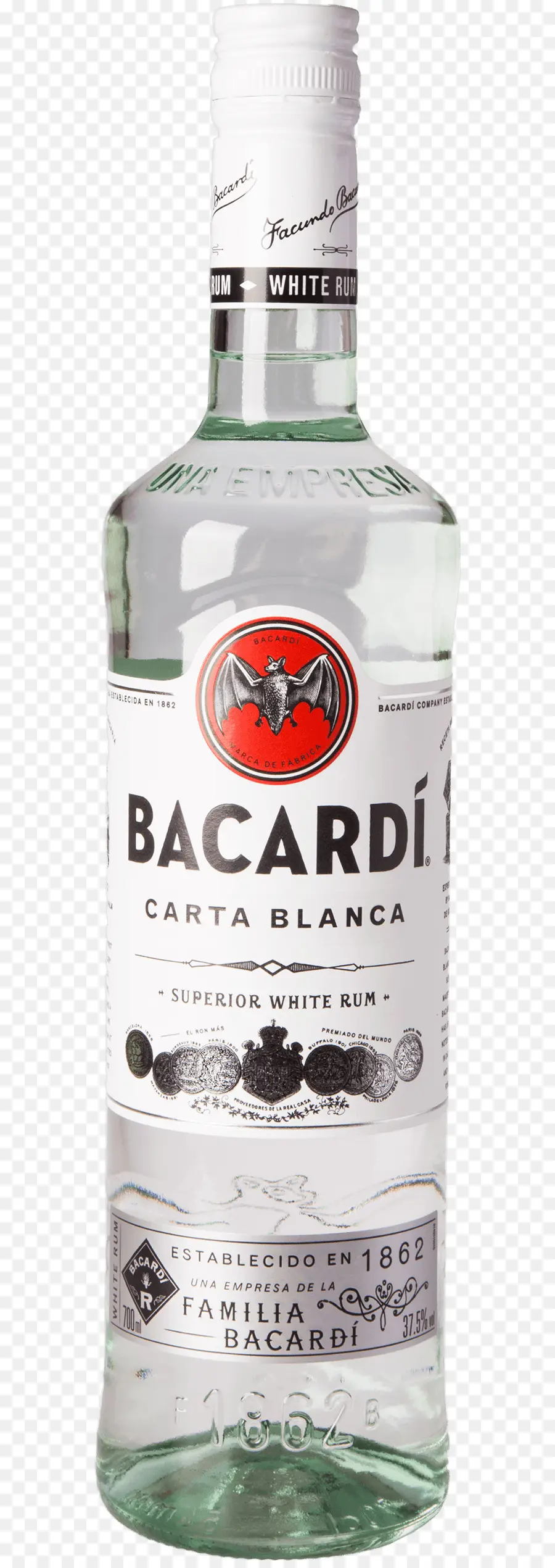 Minuman Keras，Bacardi Superior PNG