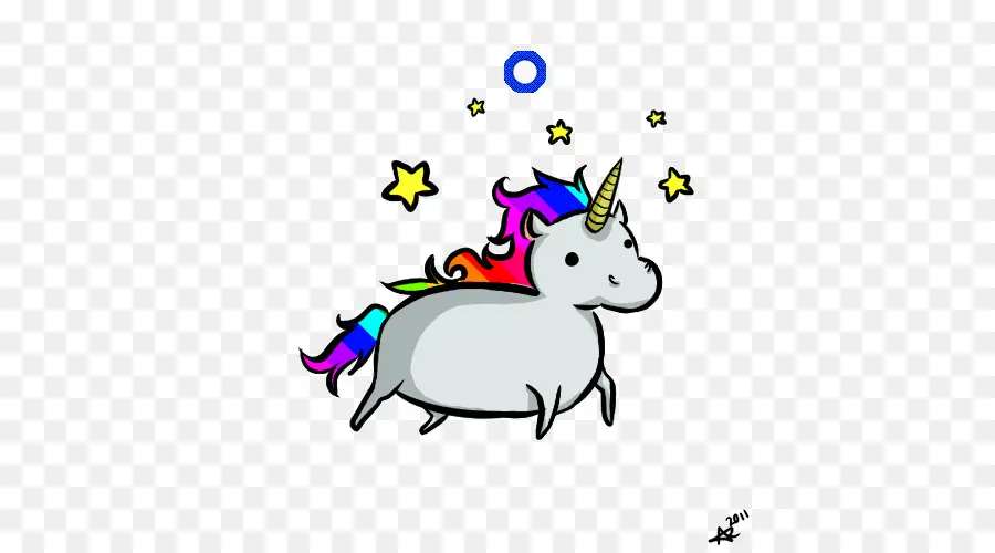 Unicorn，Pelangi PNG