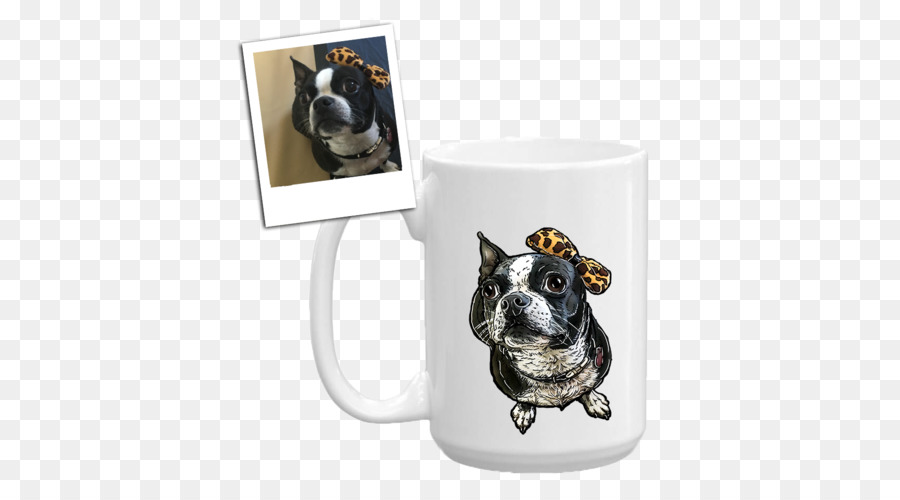 Boston Terrier，Mug PNG