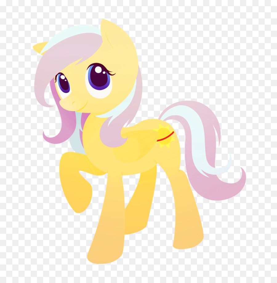 Unicorn Kuning，Fantasi PNG