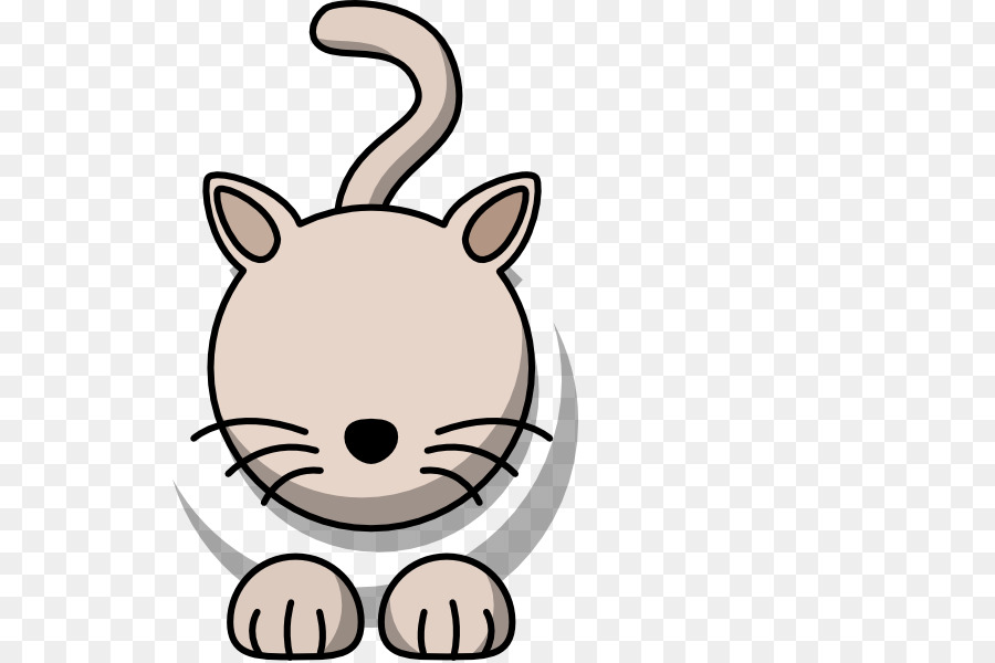 Kucing Kartun，Imut Imut PNG