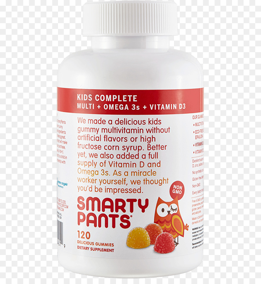 Vitamin Smartypants，Botol PNG