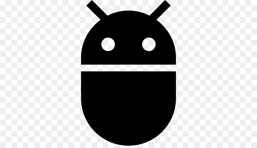 Logo Android，Hitam PNG