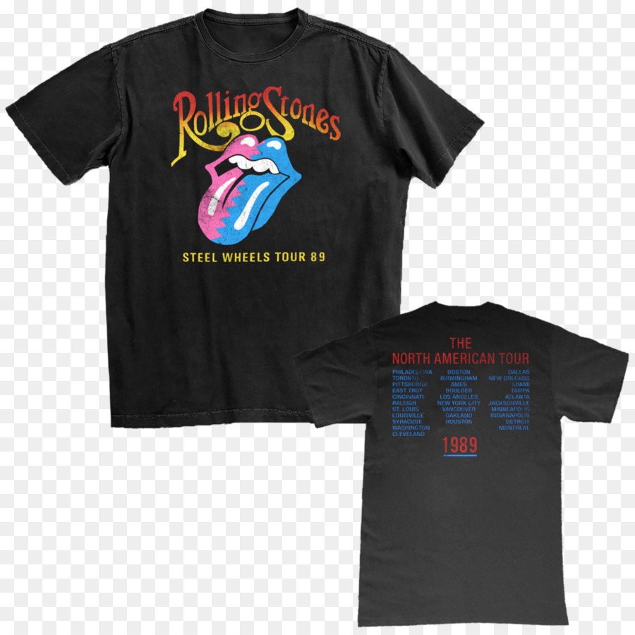 Tshirt，Rolling Stones PNG