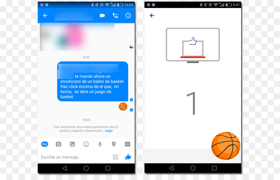 Facebook Messenger，Permainan PNG