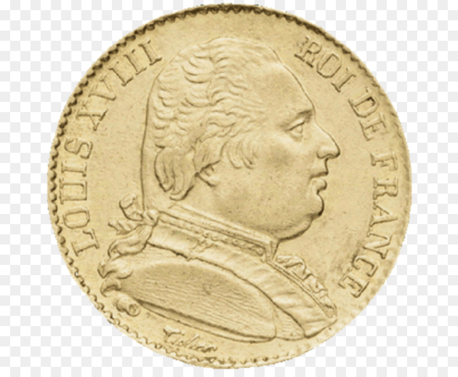 Koin Emas，Louis Xviii PNG