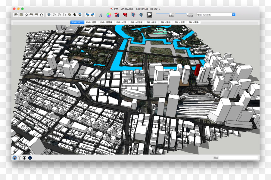 Model Kota 3d，Perencanaan Kota PNG