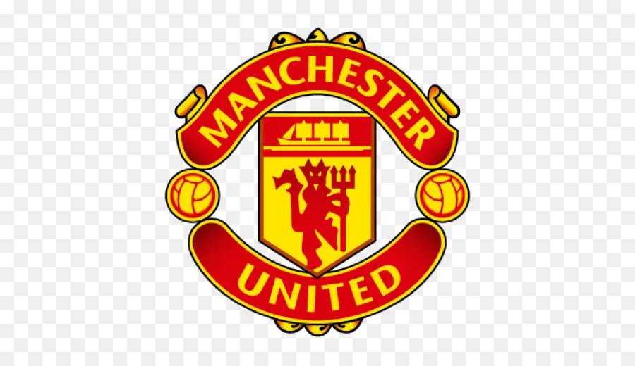 Logo Manchester United，Sepak Bola PNG