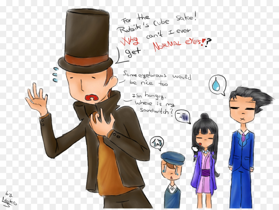 Gambar Profesor Layton，Karakter PNG