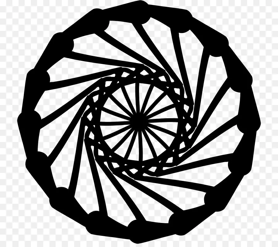 Pola Spiral，Geometris PNG