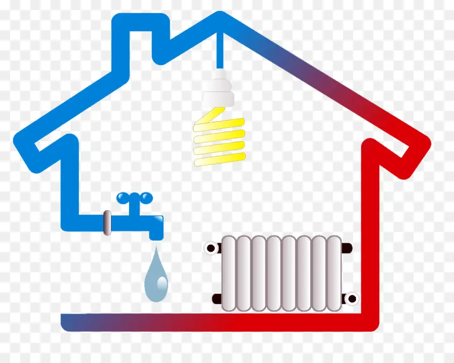 Diagram Rumah，Pipa Saluran Air PNG