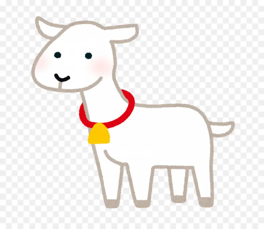 Kambing Putih，Imut Imut PNG