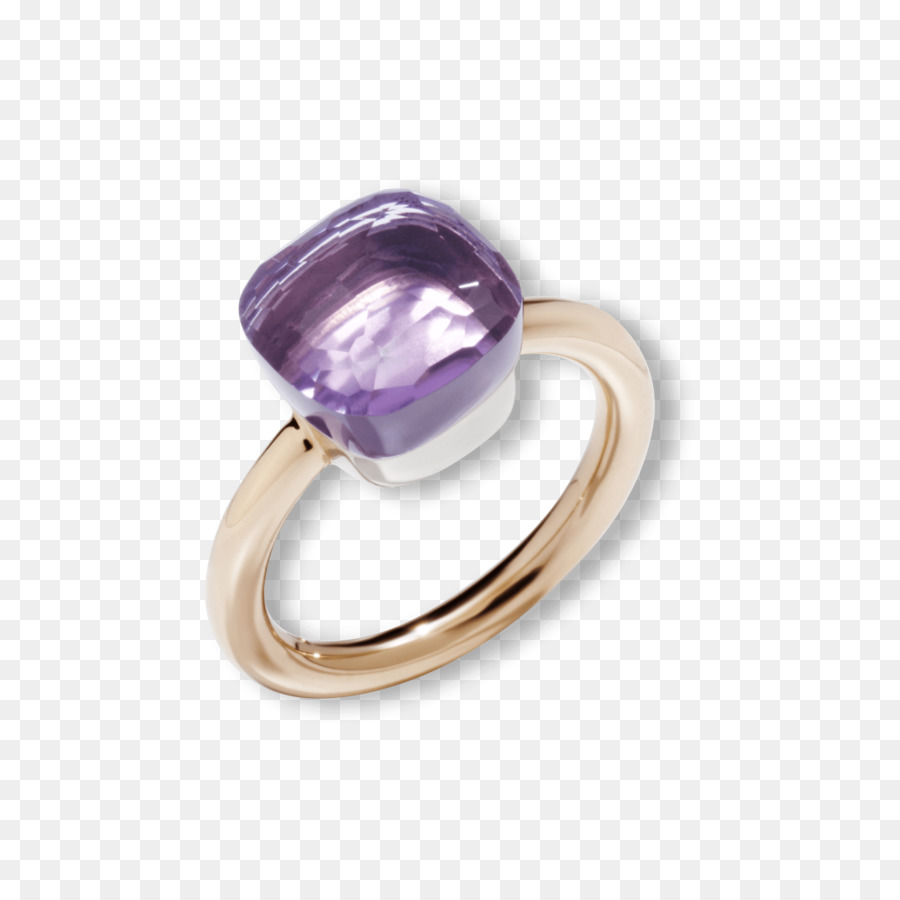 Cincin Batu Permata Ungu，Cincin PNG