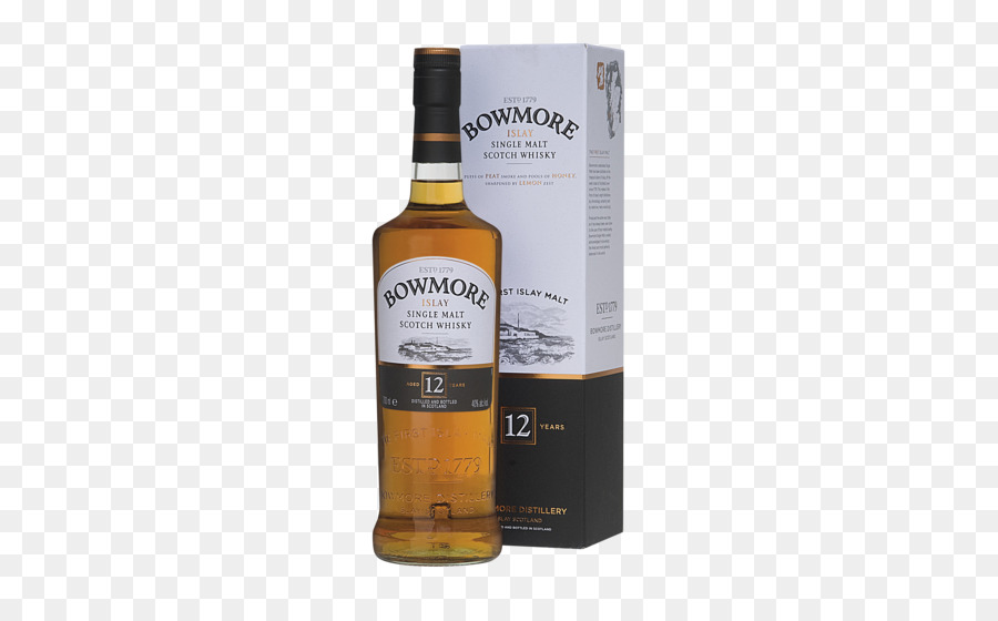 Wiski Malt Tunggal，Bowmore PNG