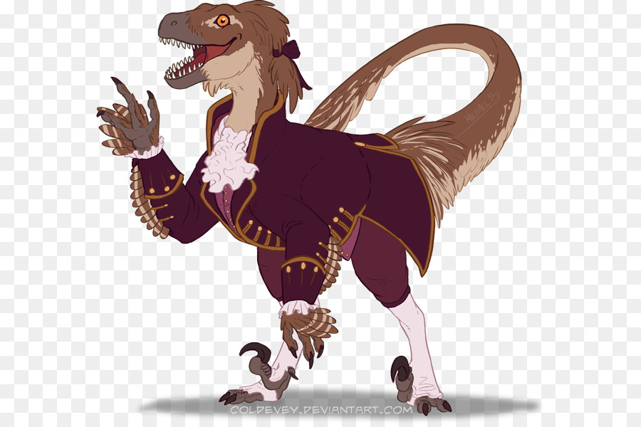 Velociraptor，Tyrannosaurus PNG