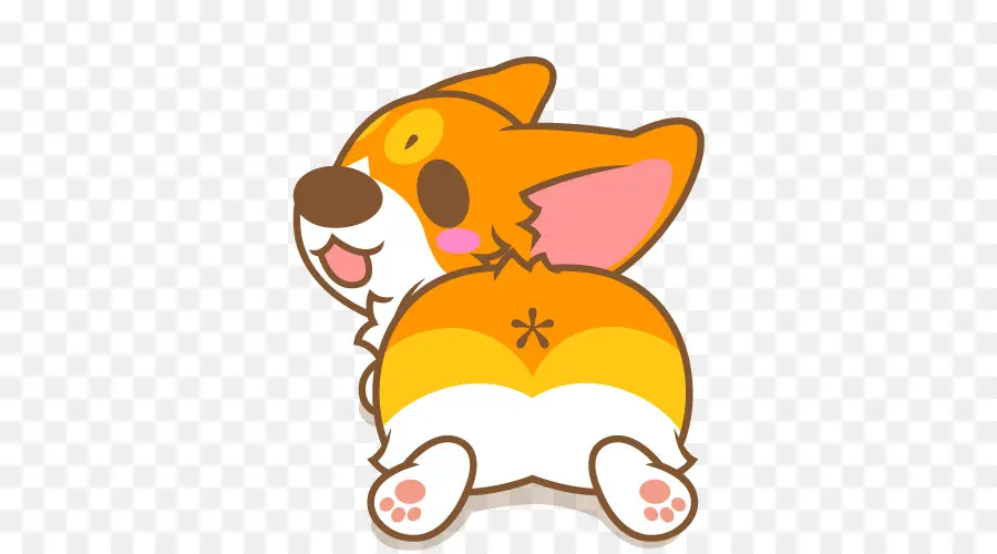 Corgi Yang Lucu，Anjing PNG