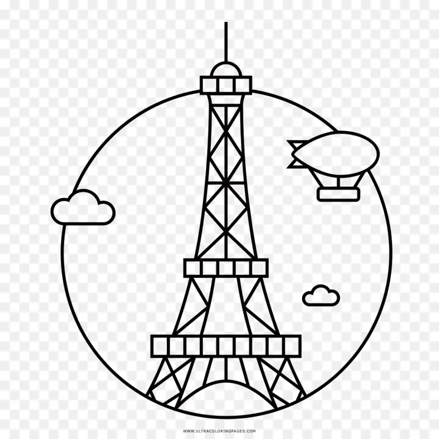 Menara Eiffel，Paris PNG