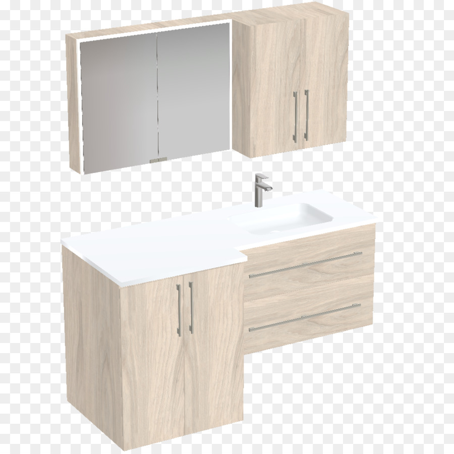 Kabinet Wastafel Putih，Kamar Mandi PNG