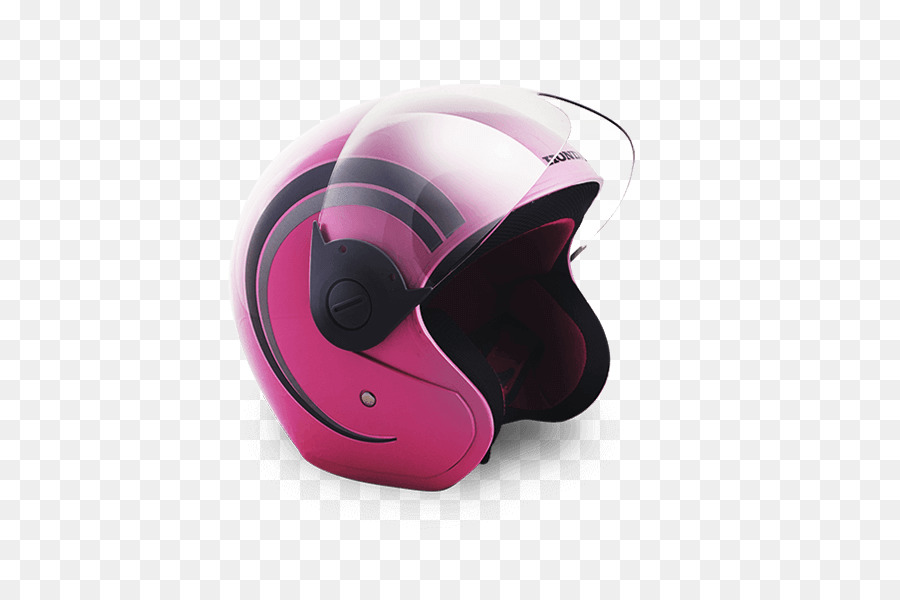 Helm Sepeda Motor，Pink M PNG