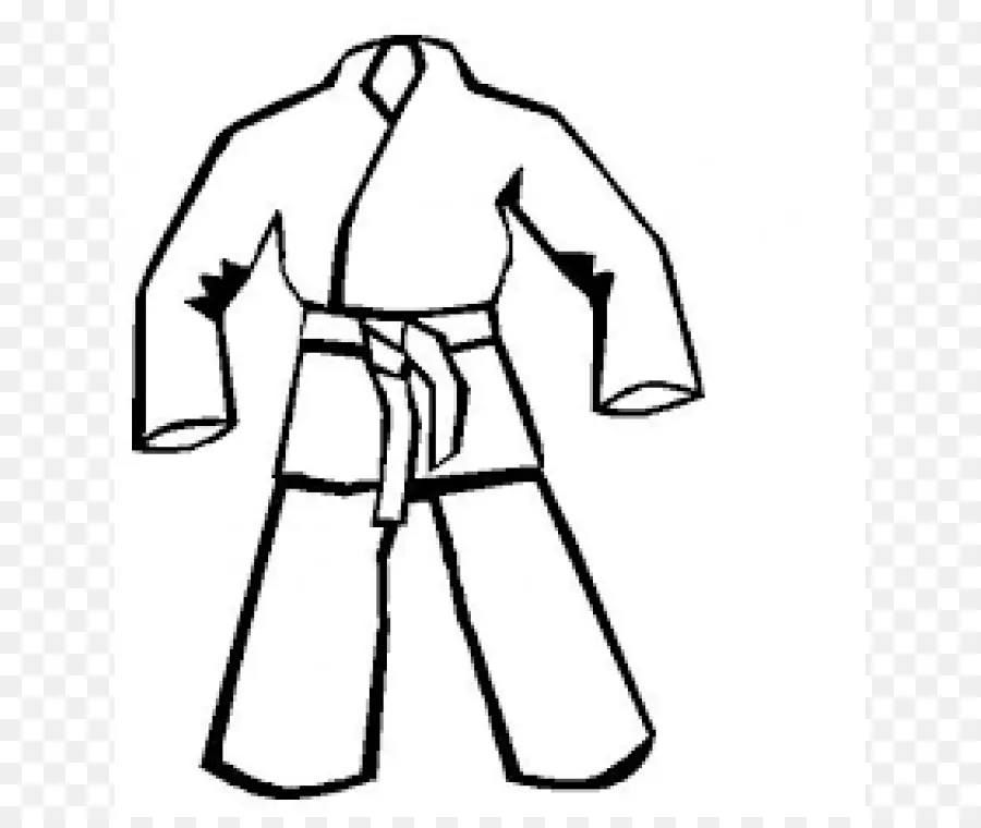 Karate Gi，Seragam PNG