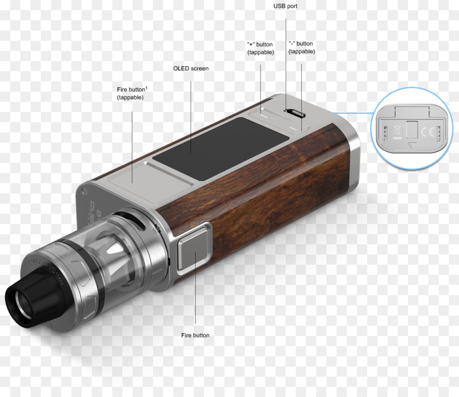 Rokok Elektronik，Berbentuk Kubus PNG