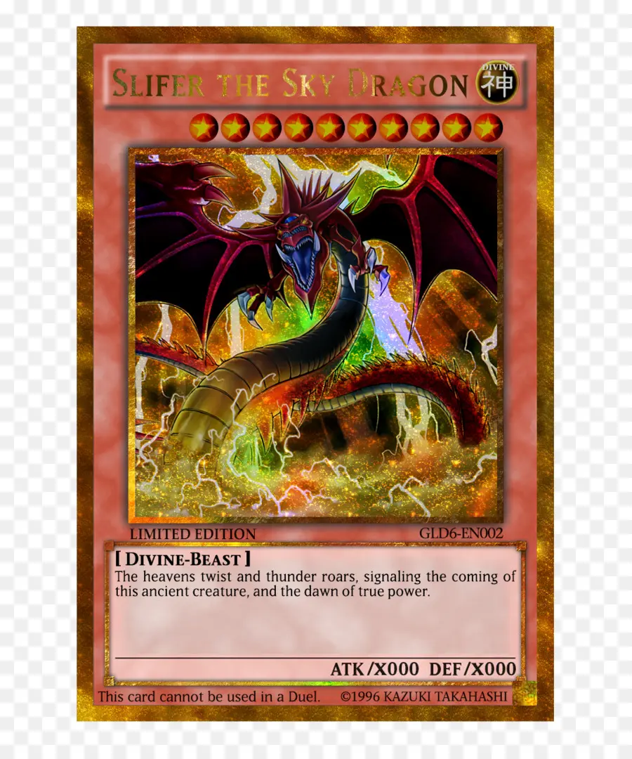 Slifer Naga Langit，Yugioh PNG