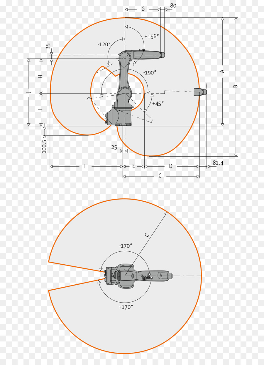 Robot，Ke Depan Kinematika PNG