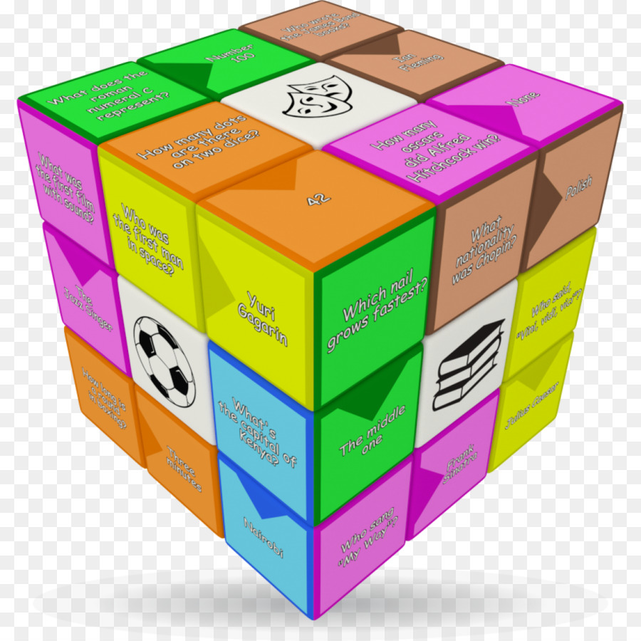 Teka Teki，Vcube 7 PNG