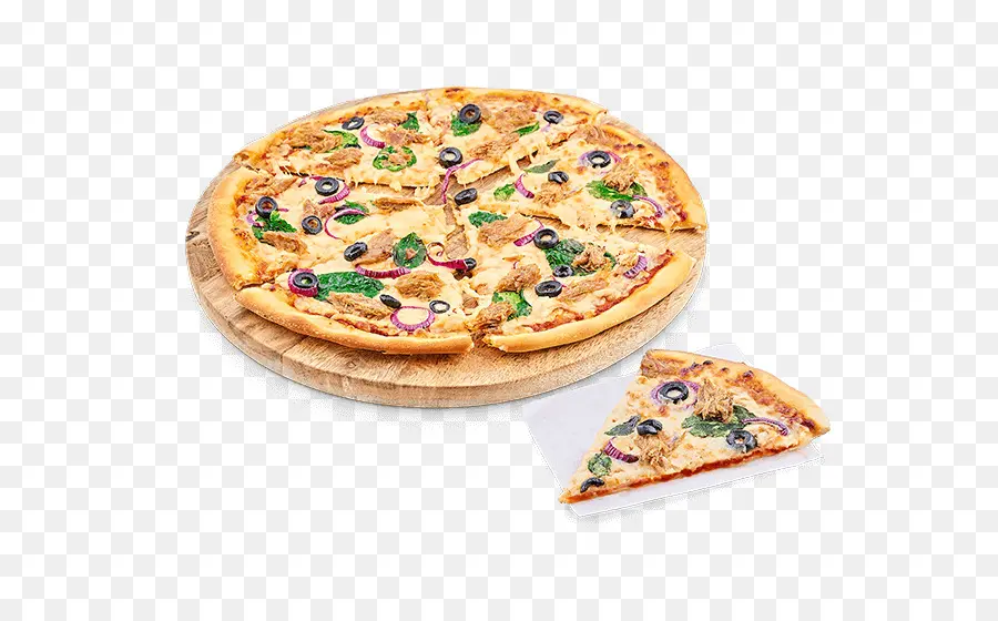 Irisan Pizza，Tomat PNG