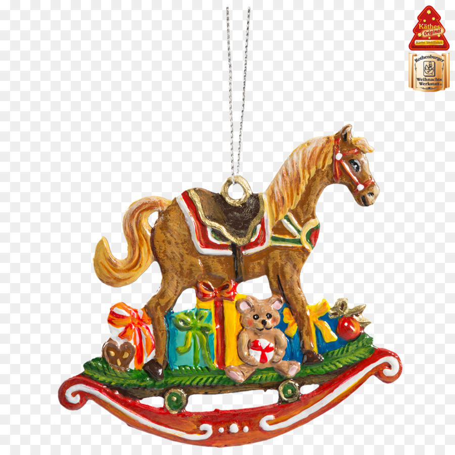 Ornamen Natal，Kuda PNG