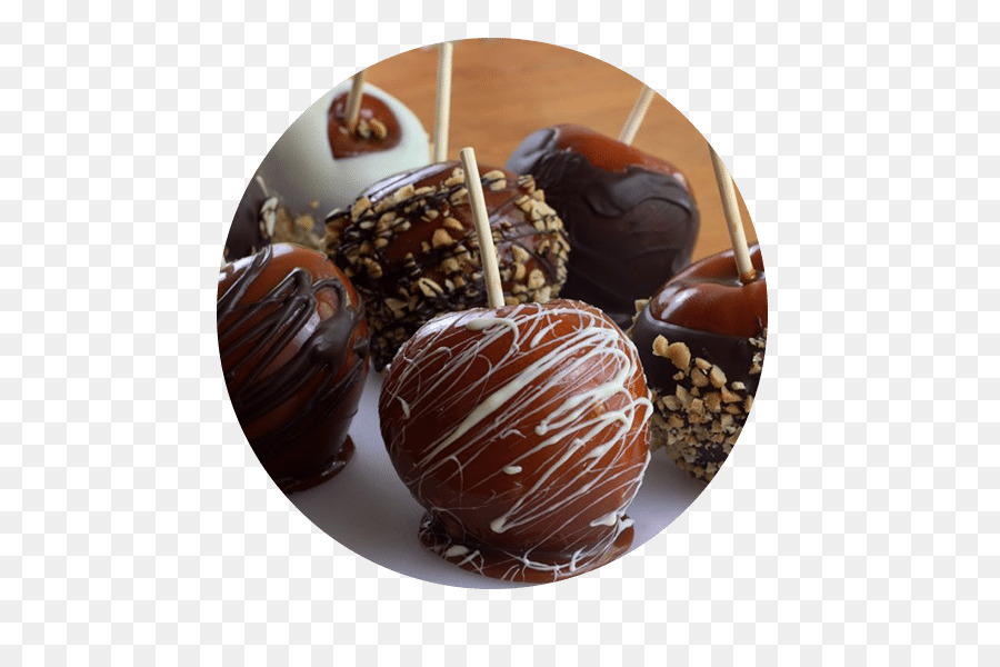 Cokelat Truffle，Apel Karamel PNG