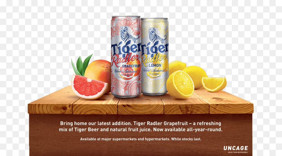 Grapefruit Tiger Radler，Bisa PNG