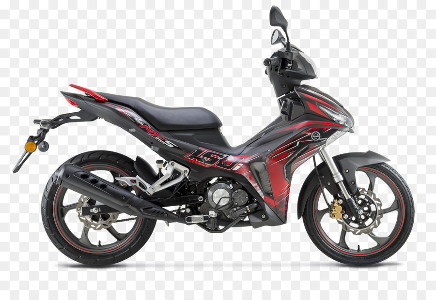 Sepeda Motor Merah，Roda PNG