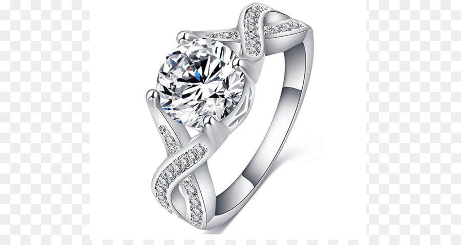 Cubic Zirkonia，Cincin PNG