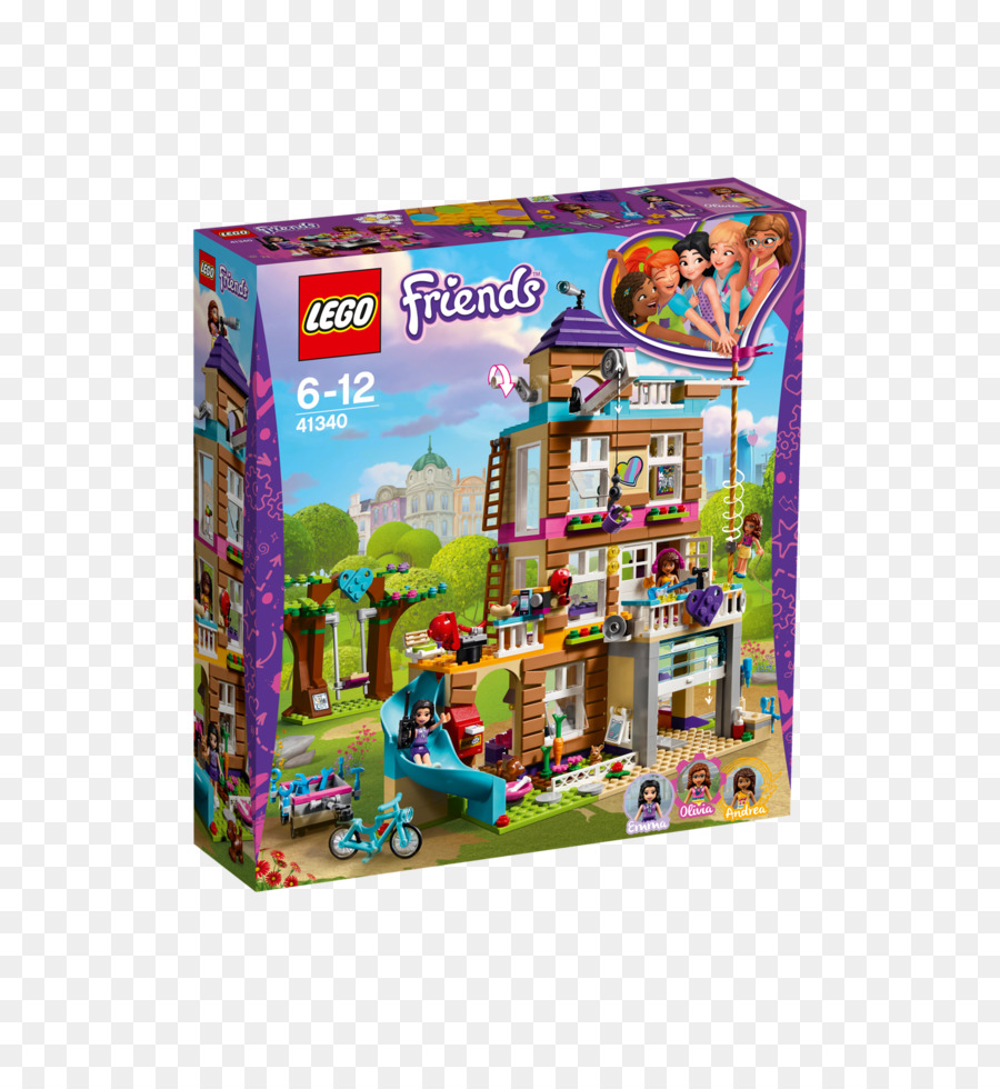 Lego Teman，Lego 41340 Teman Persahabatan Rumah PNG
