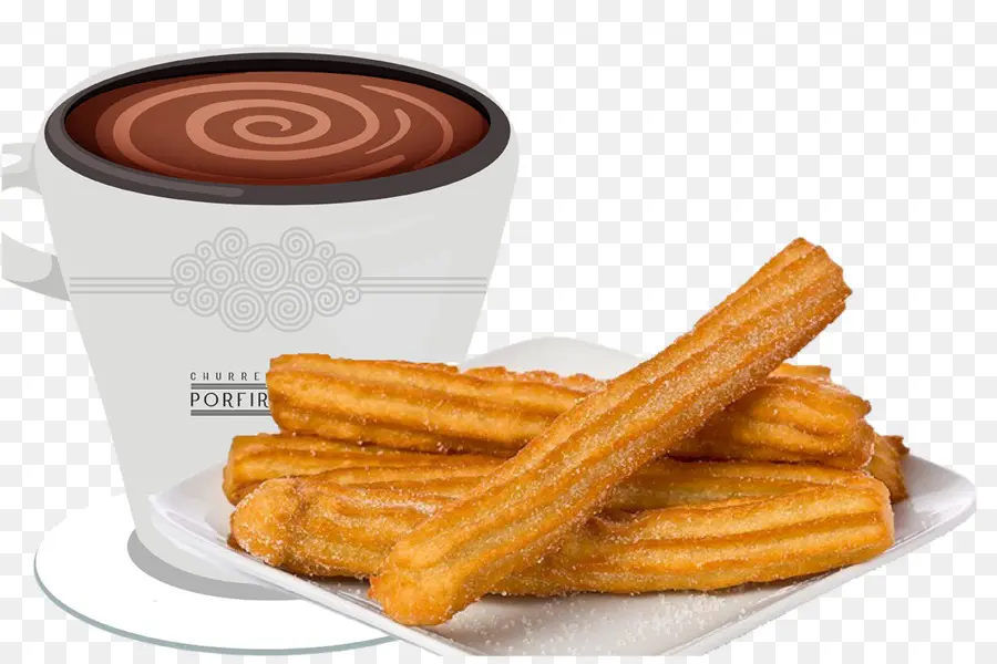 Churro Dan Cokelat Panas，Churro PNG