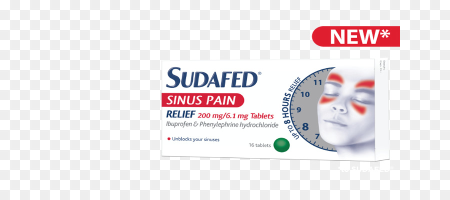 Sudafed，Sinus PNG