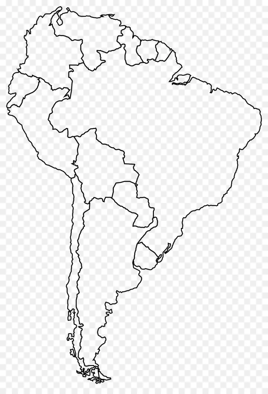Amerika Selatan，Amerika Latin PNG