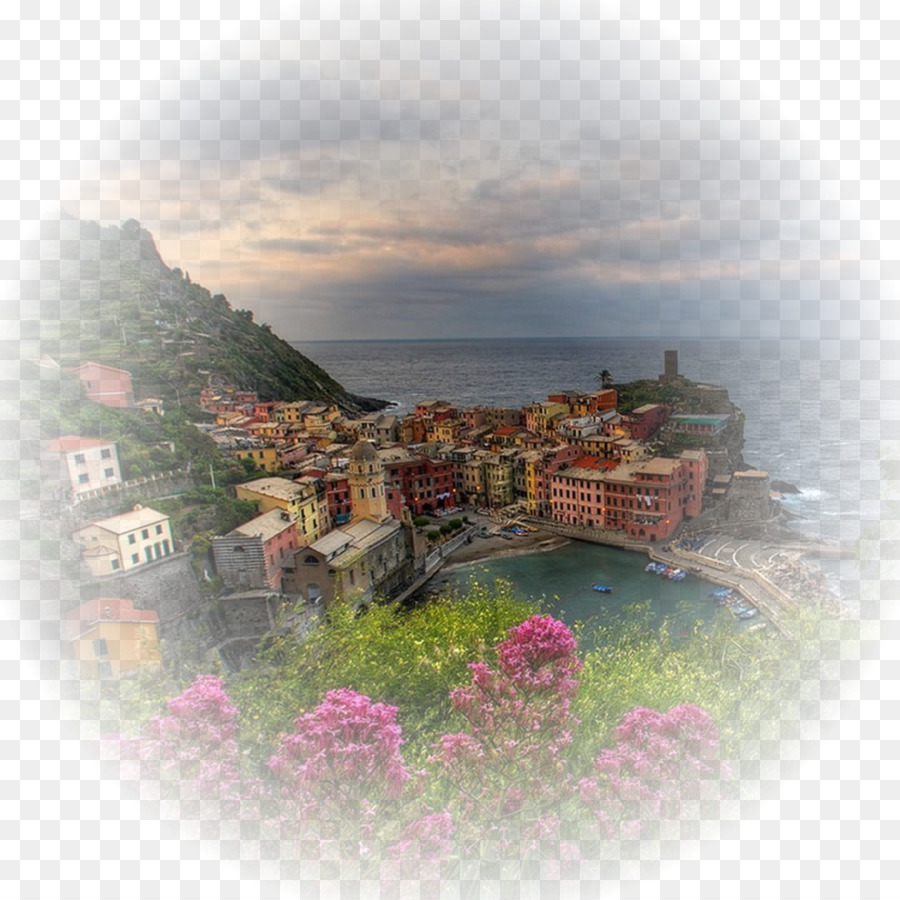 Vernazza，Desktop Wallpaper PNG