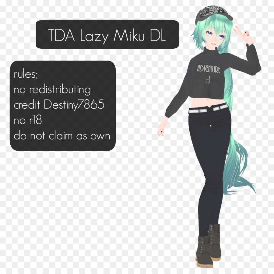 Hatsune Miku，Mikumikudance PNG