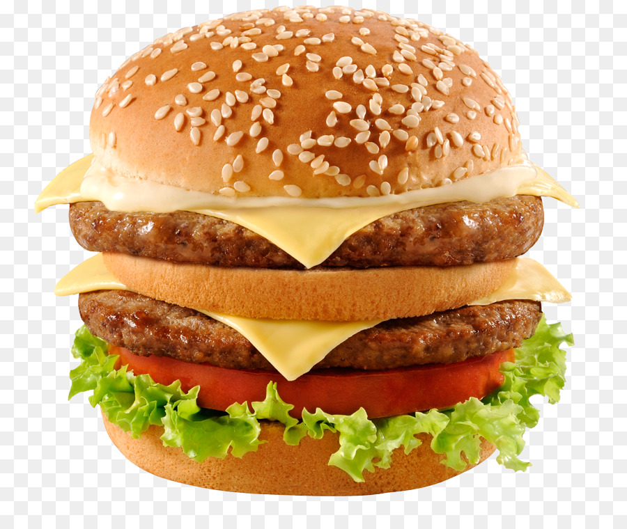 Cheeseburger，Selada PNG