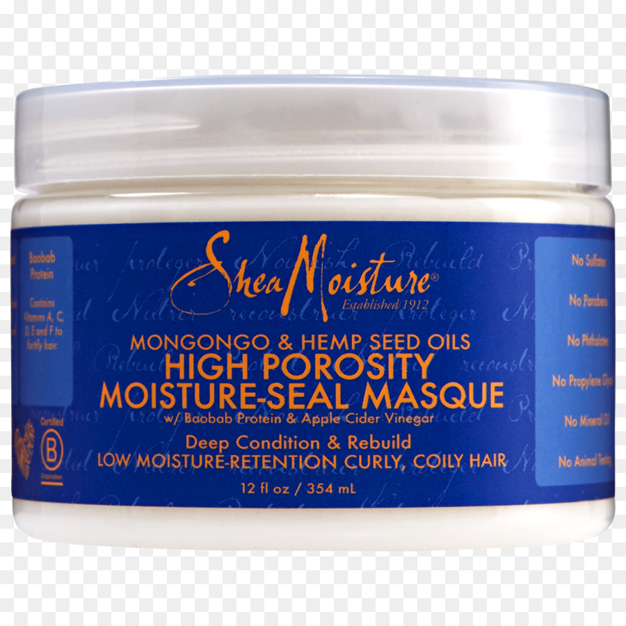 Shea Kelembaban，Sheamoisture Porositas Tinggi Moistureseal Masque PNG