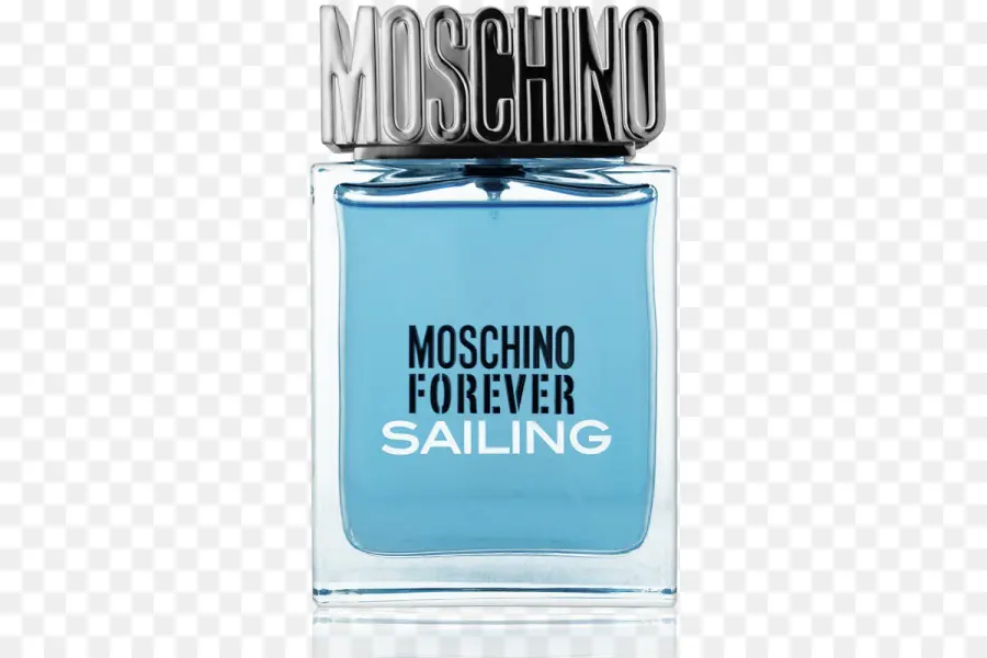 Botol Parfum Biru，Moschino PNG