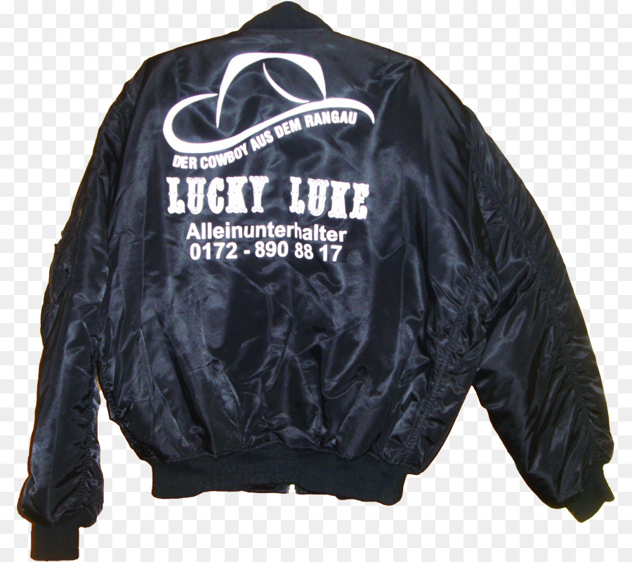 Jaket Lucky Luke，Hitam PNG