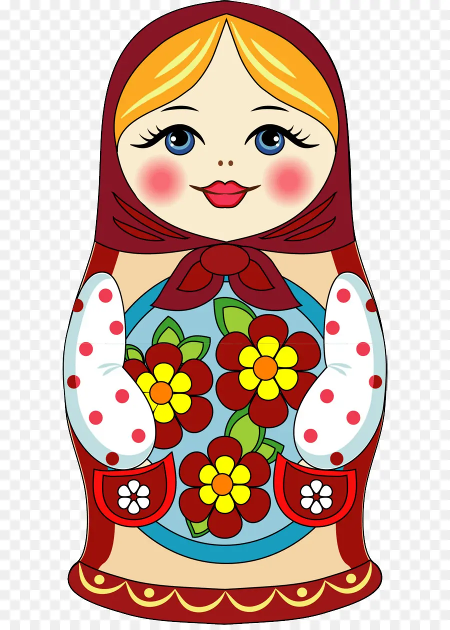 Matryoshka Boneka，Boneka PNG