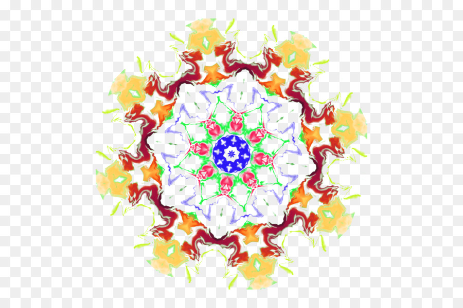 Kaleidoskop，Simetri PNG