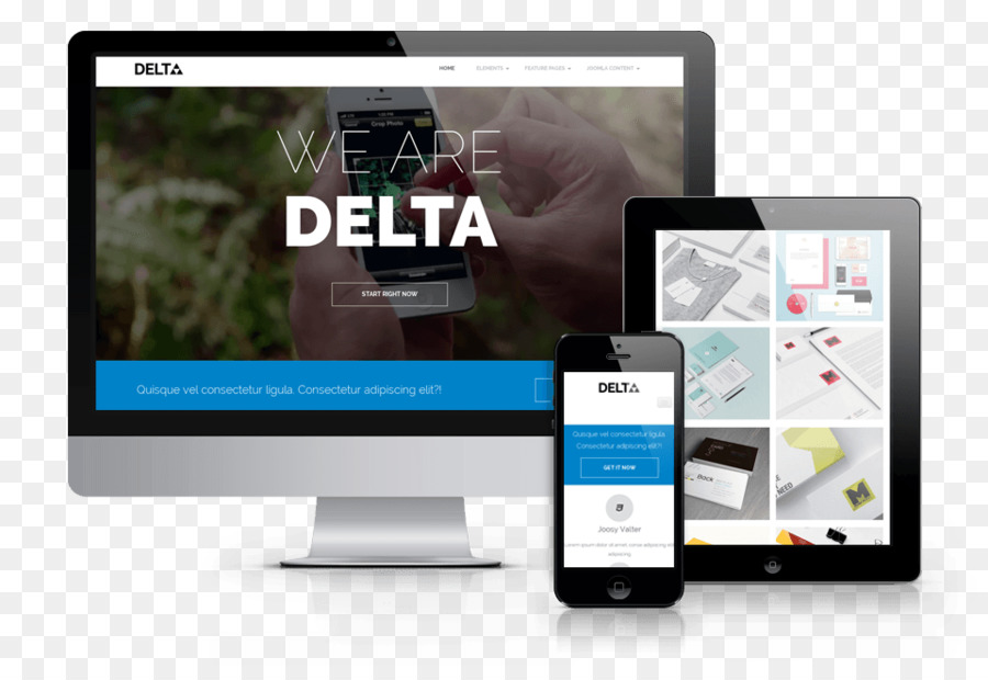 Desain Web Responsif，Drupal PNG