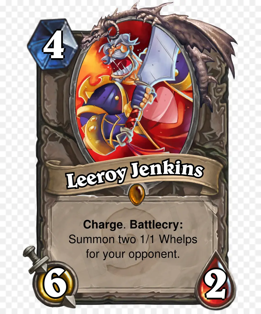 Leeroy Jenkins，Mengenakan Biaya PNG