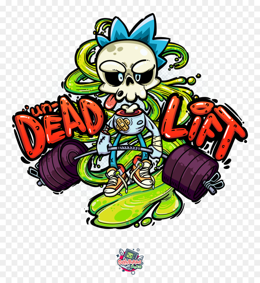 Deadlift，Kartun PNG